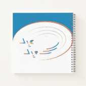 Eid、Joyのらせん状（枠） ノートブック (裏面)