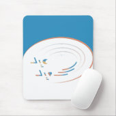 Eid、Joyのらせん状（枠） マウスパッド (マウス)