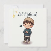 Eid Money Holder, Eidi Envelopes for kids,Eid Gift 招待状 (正面)