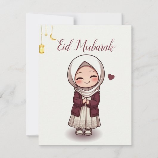 Eid Money Holder,Eidi Envelopes for kids,Gift Card サンキューカード (正面)