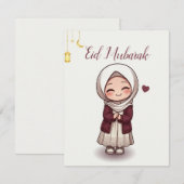 Eid Money Holder,Eidi Envelopes for kids,Gift Card サンキューカード (正面/裏面)