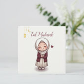 Eid Money Holder,Eidi Envelopes for kids,Gift Card 招待状 (スタンド正面)
