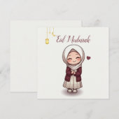 Eid Money Holder,Eidi Envelopes for kids,Gift Card 招待状 (正面/裏面)
