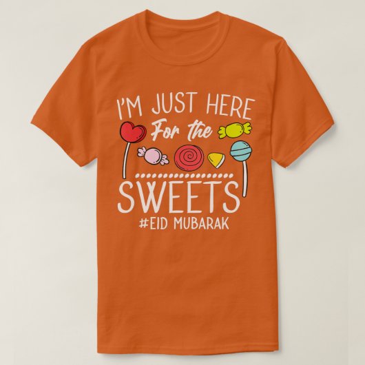 Eid MubarakキッズおもしろいハッピーEid Al Fitr Eid Al Ad Tシャツ (デザイン正面)