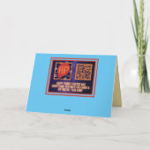 Eid Mubarakグリーティングカード カード (裏面)