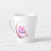 Eid Mubarak カフェラテマグ (左アングル)