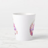Eid Mubarak カフェラテマグ (正面)