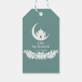 Eid Mubarak ギフトタグ 1447H イスラムの三日月 (裏面)