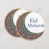 Eid Mubarak – 喜びと恵みのお祝い! (正面/裏面)
