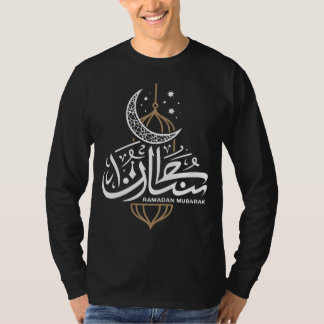 Eid Mubarak 長袖シャツ Tシャツ
