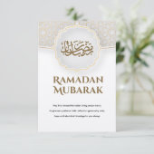 Eid Mubarak Card with Masjid カード (スタンド正面)