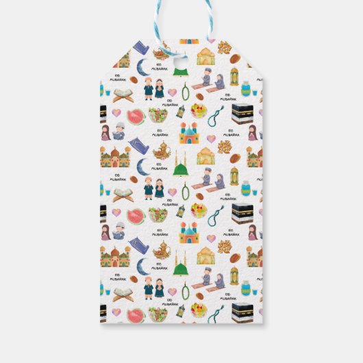Eid Mubarak Gift Tag ギフトタグ (裏面)