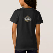 Eid Mubarak Golden & Blue Tシャツ (裏面)