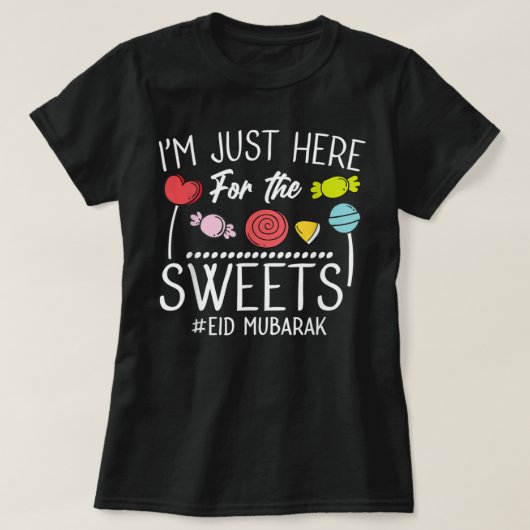 Eid Mubarak Kids Funny Happy Eid Al Fitr Eid Al Ad Tシャツ (デザイン正面)