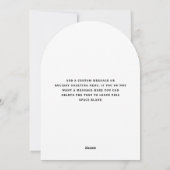 Eid Mubarak moon stars white overlay photo シーズンカード (裏面)