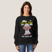 Eid Mubarak Muslims  sheep スウェットシャツ (正面フル)