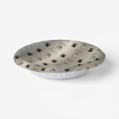 Eid Mubarak Paper Bowl –Gold Kaaba & Masjid Nabawi ペーパーボウル (傾斜あり)