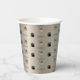Eid Mubarak Paper Cup – Gold Kaaba & Masjid Nabawi 紙コップ