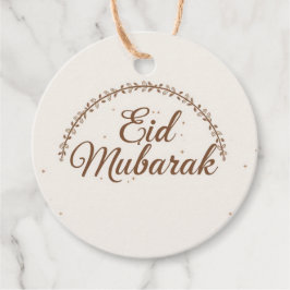 Eid mubarak personalized Gift Tag  フェイバータグ