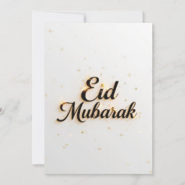 Eid mubarak Personalized Modern Card 招待状