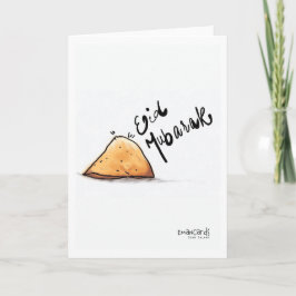 Eid Mubarak - Samosa カード