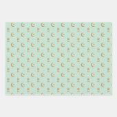  Eid or Ramadan Lanterns & Crescent Seamless  ラッピングペーパーシート (正面)