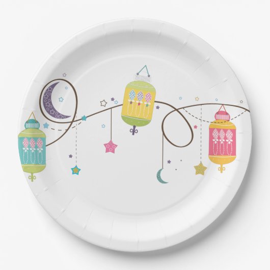 Eid Paper Plates ペーパープレート (正面)