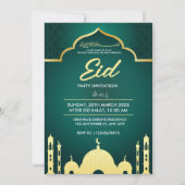 Eid Party Invitation 招待状 (正面)
