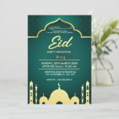 Eid Party Invitation 招待状 (スタンド正面)