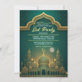 Eid Party Invitation 招待状 (正面)