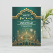 Eid Party Invitation 招待状 (スタンド正面)