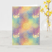 Eid/Ramadan カード (黄色い花)