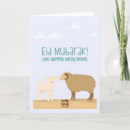 Eid ul Adha Mubarak - Simple カード
