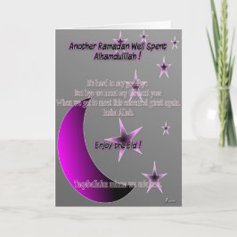 Eid ul Fitrの挨拶 シーズンカード