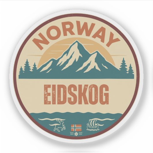Eidskog, ノルウェー ノルウェー シール (正面)