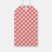 EIEIOファーム誕生日パーティーサンキューメッセージカード ギフトタグ (裏面)