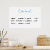 Eierlegende Wollmilchsau （ドイツ語：） ポスター (キッチン)