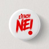 Eifach nei 缶バッジ (正面)