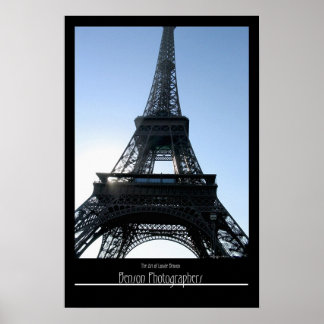 Eifel Tower-Paris，フランス ポスター
