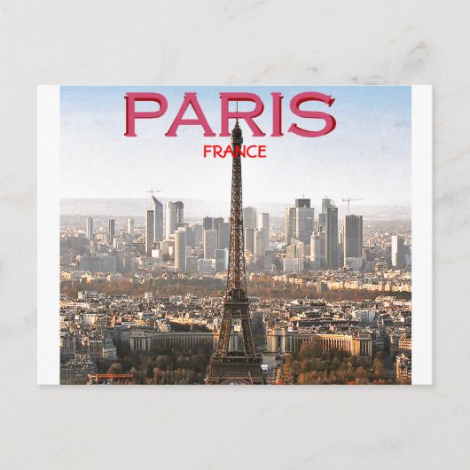 EIFEL TOWER PARIS，フランス(TOSIN GBADAMOSI) ポストカード (正面)