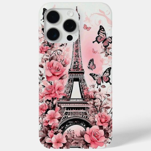 Eiffel Elegance Case-Mate iPhoneケース (裏面)