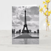 Eiffel Tower カード (黄色い花)