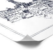 Eiffel Tower ポスター (角)