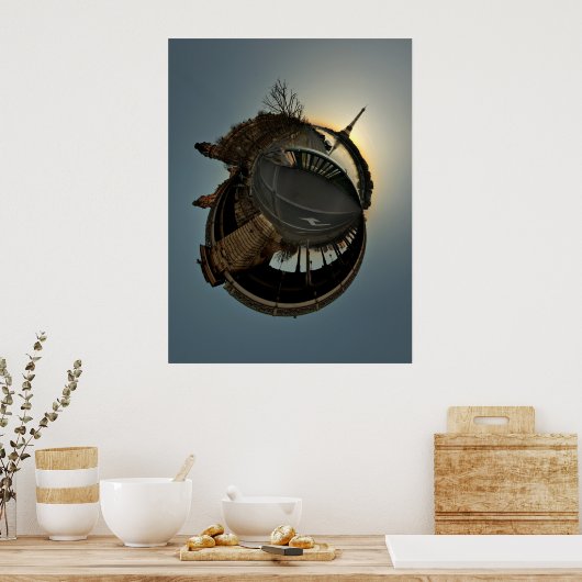 Eiffel Tower ポスター (キッチン)