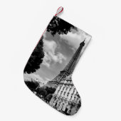 EIFFEL TOWER AT PARIS, FRANCE スモールクリスマスストッキング (正面 (吊り時))