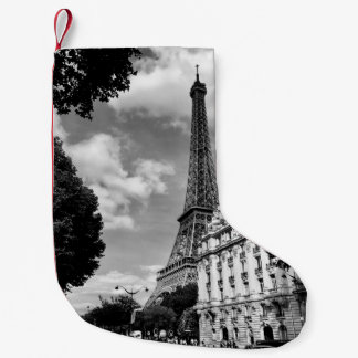 EIFFEL TOWER AT PARIS, FRANCE スモールクリスマスストッキング