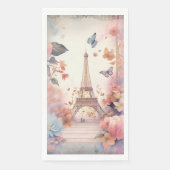 Eiffel Tower Butterflies and Flowers (正面)