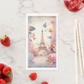 Eiffel Tower Butterflies and Flowers (インサイチュ)