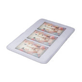 Eiffel Tower Butterflies and Flowers バスマット (アングル)