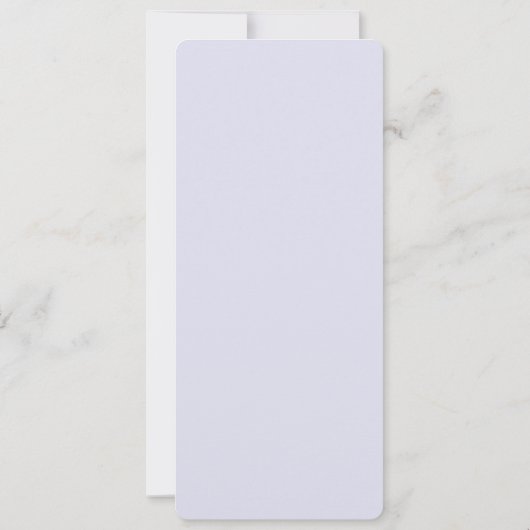  Eiffel Tower Butterflies and Flowers Menu 招待状 (裏面)